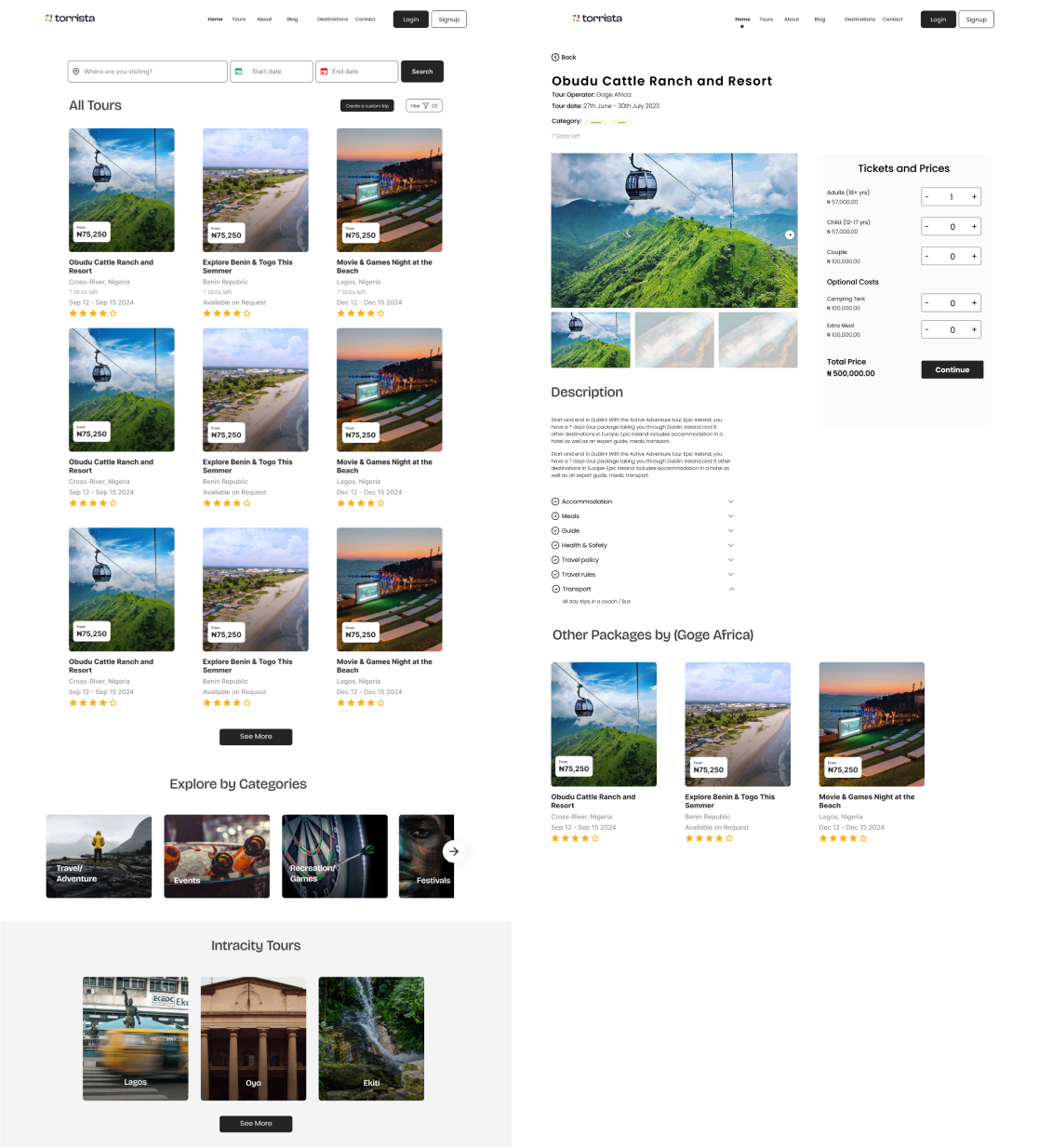 Digital Travel and Tours Booking